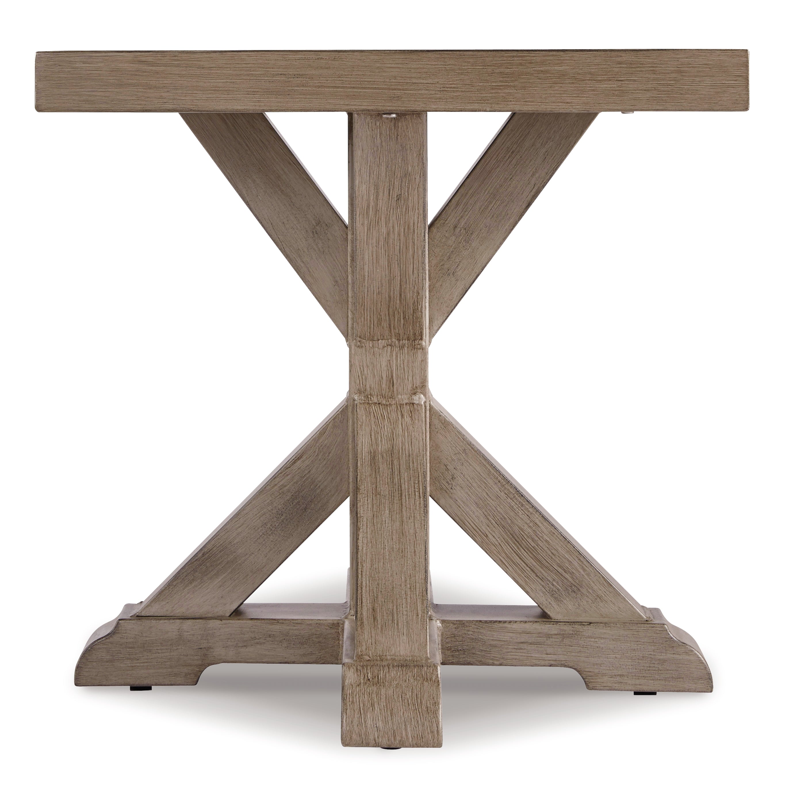 Furniture City Laplace - Ashley Furniture - Beachcroft Outdoor - Square End Table / Beige - P791-702