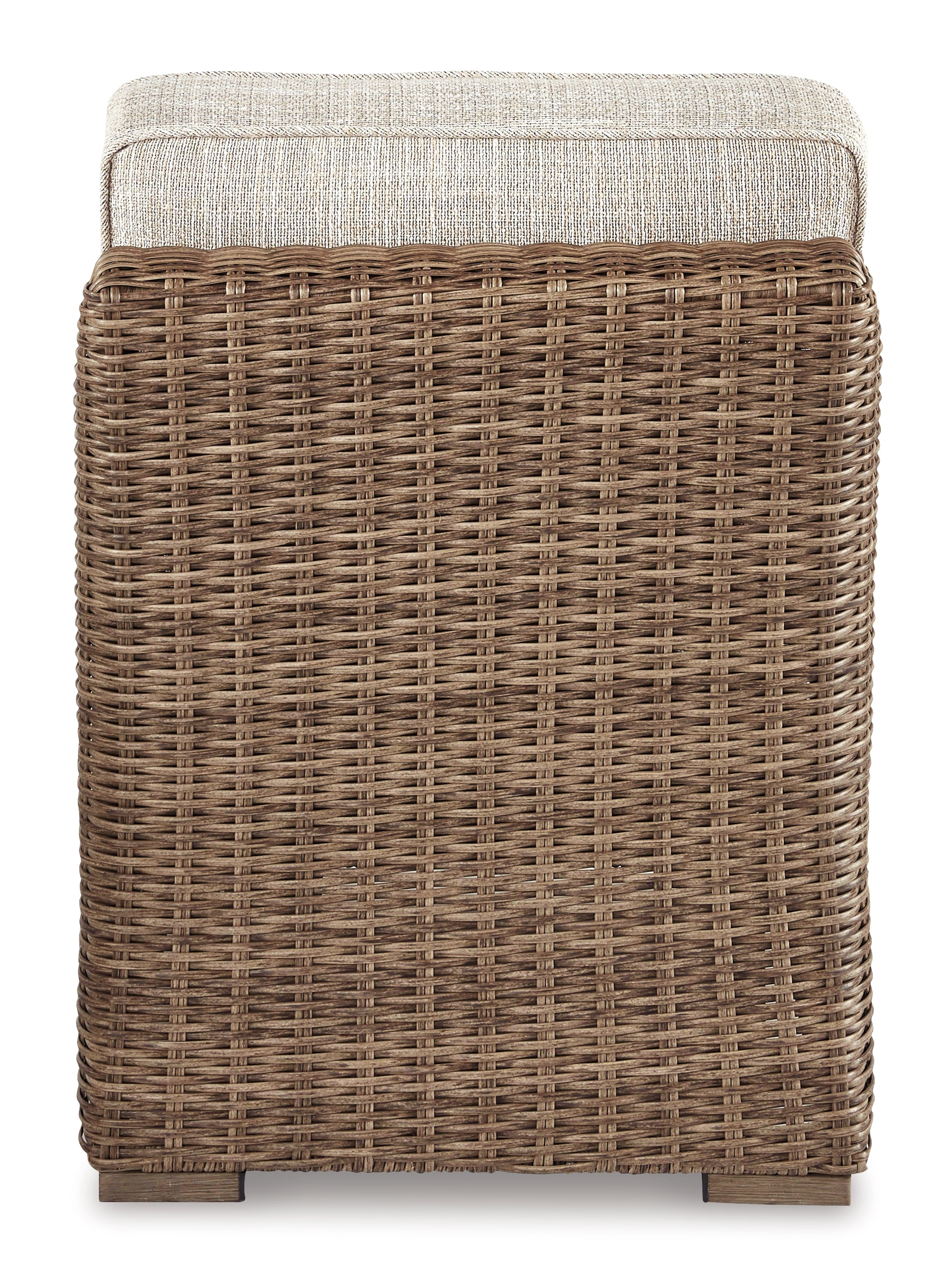 Furniture City Laplace - Ashley Furniture - Beachcroft Outdoor - Armless Chair w/Cushion / Beige - P791-846