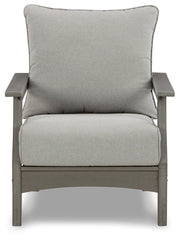 Furniture City Laplace - Ashley Furniture - Visola Outdoor - Chaise Lounge with Cushion / Gray - P802-815