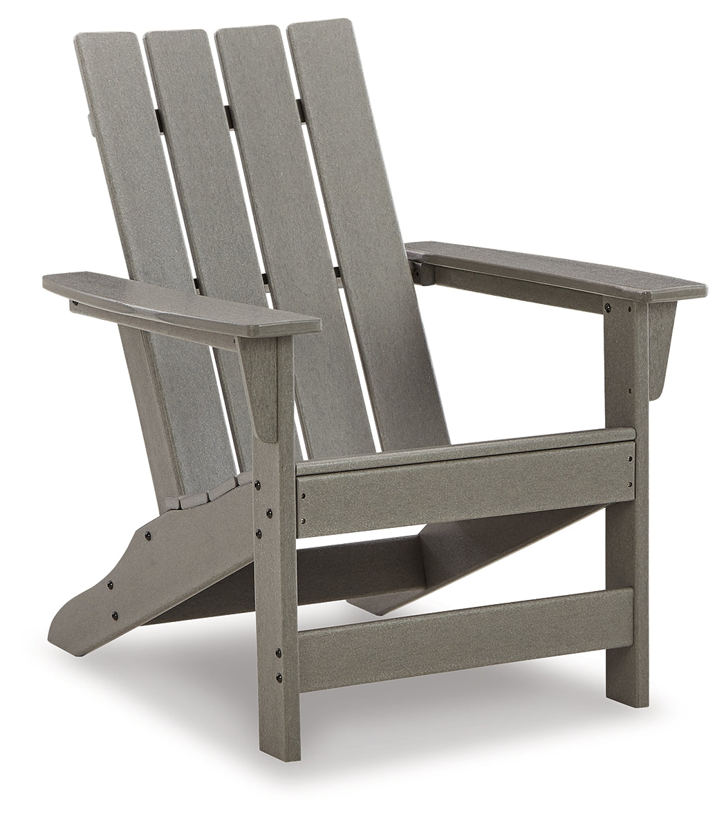 Furniture City Laplace - Ashley Furniture - Visola Outdoor - Adirondack Chair / Gray - P802-898