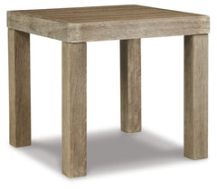 Furniture City Laplace - Ashley Furniture - Silo Point Outdoor - Square End Table / Brown - P804-702