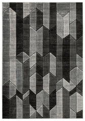 Furniture City Laplace - Ashley Furniture - Chayse Rug - 6'6" x 9'6" Rug / Black/Gray - R403461