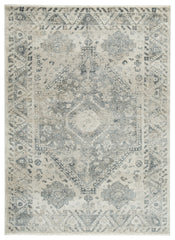 Furniture City Laplace - Ashley Furniture - Precia Rug - 5'3" x 7'3" Rug / Gray/Cream - R404132