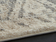 Furniture City Laplace - Ashley Furniture - Precia Rug - 5'3" x 7'3" Rug / Gray/Cream - R404132