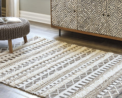 Furniture City Laplace - Ashley Furniture - Karalee Rug - 8' x 10' Rug / Ivory/Brown - R404441
