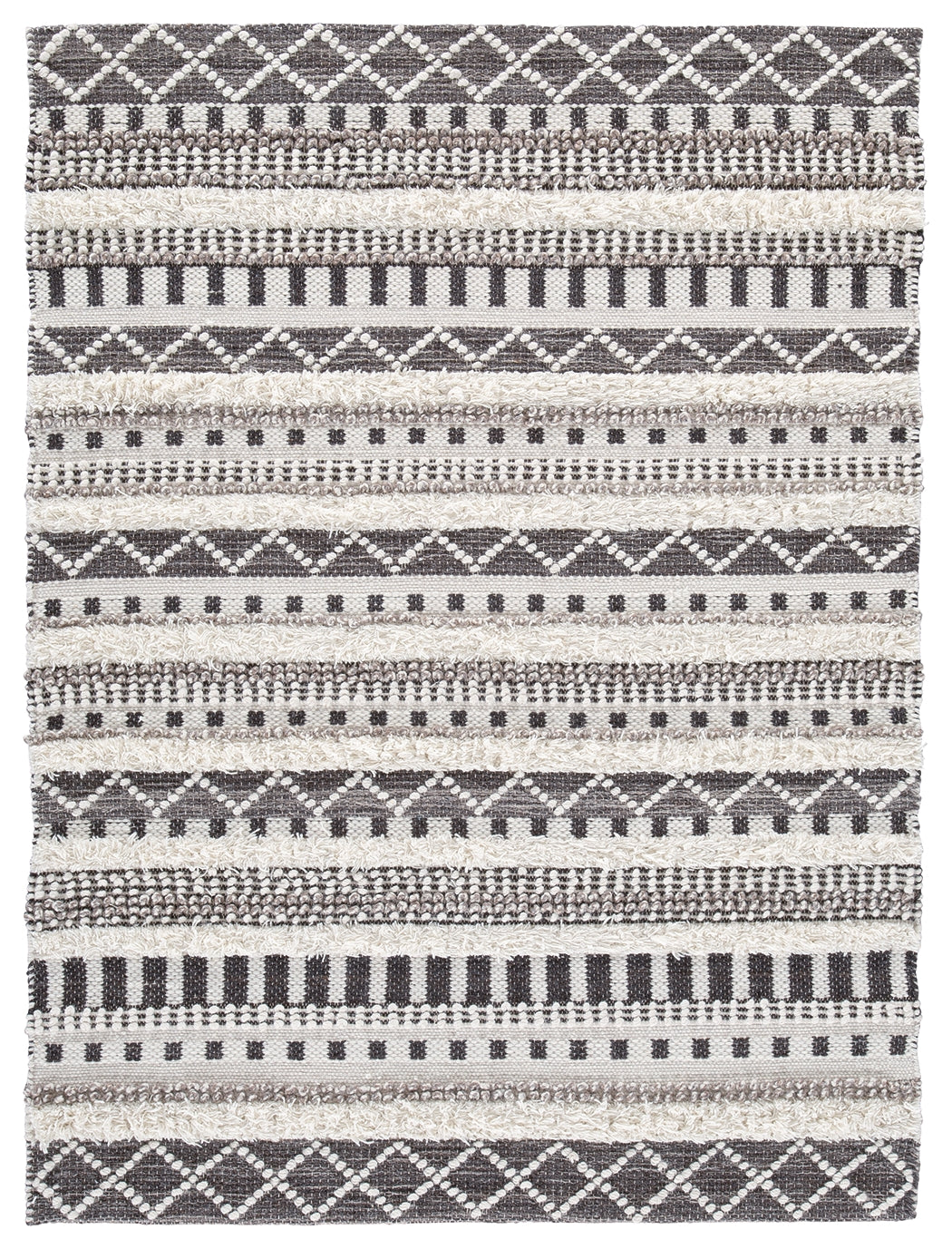 Furniture City Laplace - Ashley Furniture - Karalee Rug - 8' x 10' Rug / Ivory/Brown - R404441