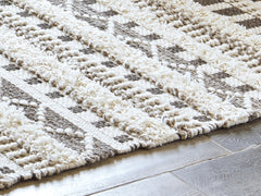 Furniture City Laplace - Ashley Furniture - Karalee Rug - 8' x 10' Rug / Ivory/Brown - R404441