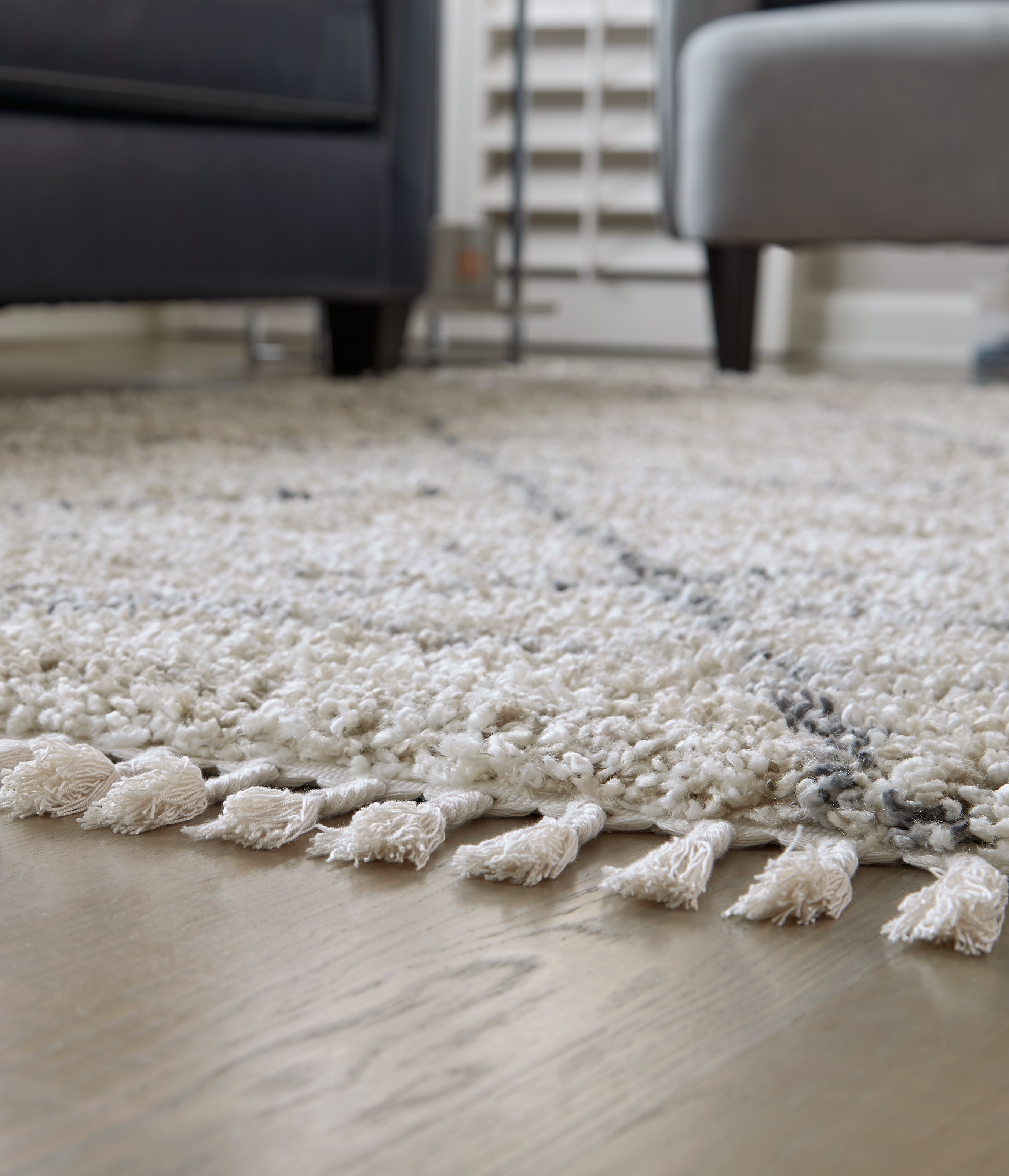 Furniture City Laplace - Ashley Furniture - Abdalah Rug - 5' x 7' Rug / Beige/Gray - R404622