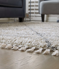 Furniture City Laplace - Ashley Furniture - Abdalah Rug - 5' x 7' Rug / Beige/Gray - R404622