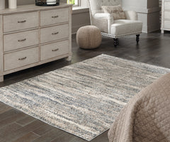 Furniture City Laplace - Ashley Furniture - Gizela Rug - 5'3" x 7'3" Rug / Ivory/Beige/Gray - R404862