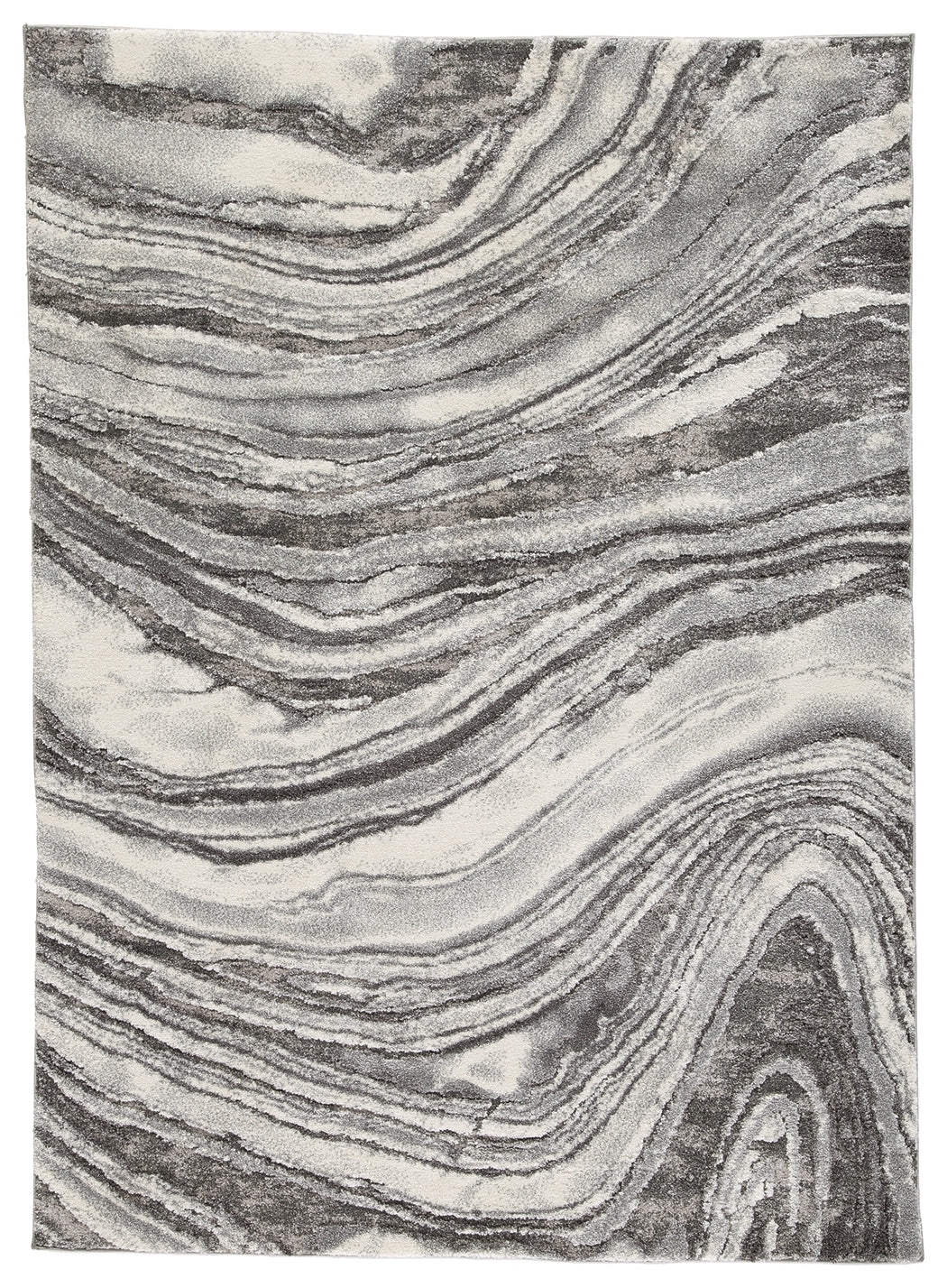 Furniture City Laplace - Ashley Furniture - Wysdale Rug - 7'10" x 10'3" Rug / Ivory/Gray - R404901