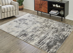 Furniture City Laplace - Ashley Furniture - Gerdie Rug - 7'10" x 10' Rug / Cream/Gray - R404991