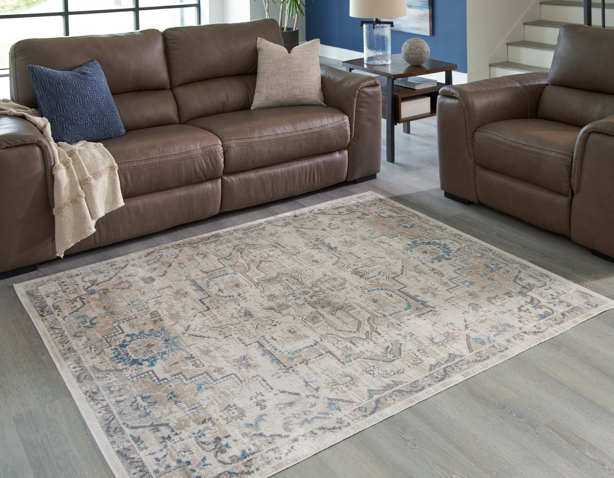 Furniture City Laplace - Ashley Furniture - Barkham 5'3" x 7' Washable Rug - 5'3" x 7' Washable Rug - R405552