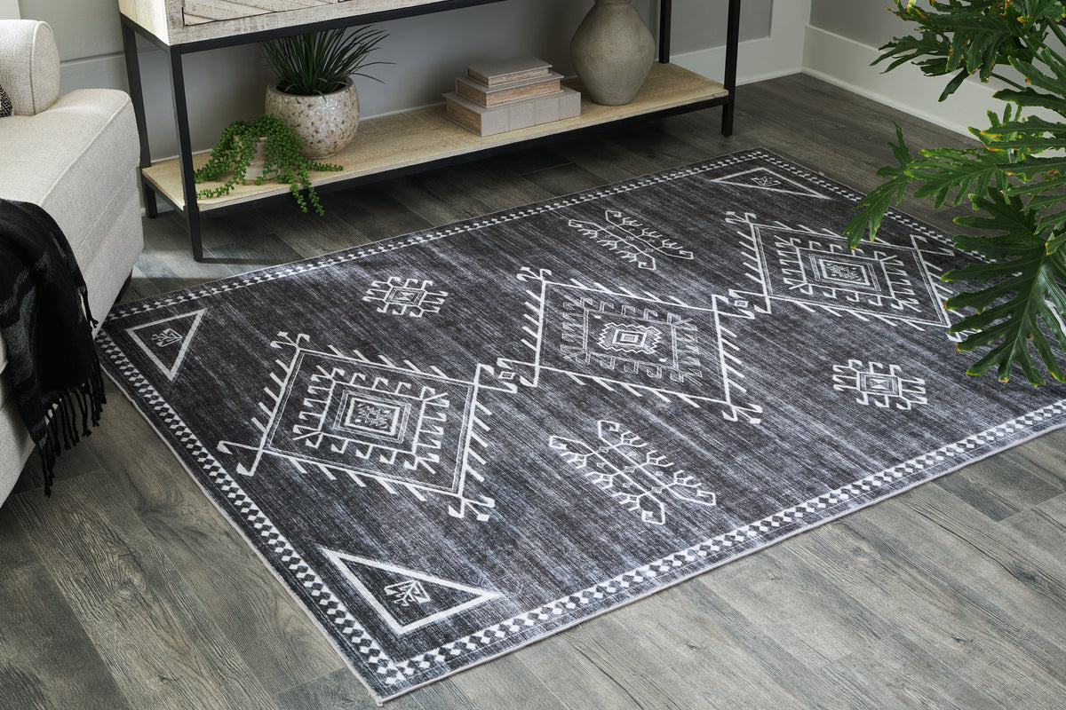Furniture City Laplace - Ashley Furniture - Arloman 5' x 7' Washable Rug - 5' x 7' Washable Rug - R405932