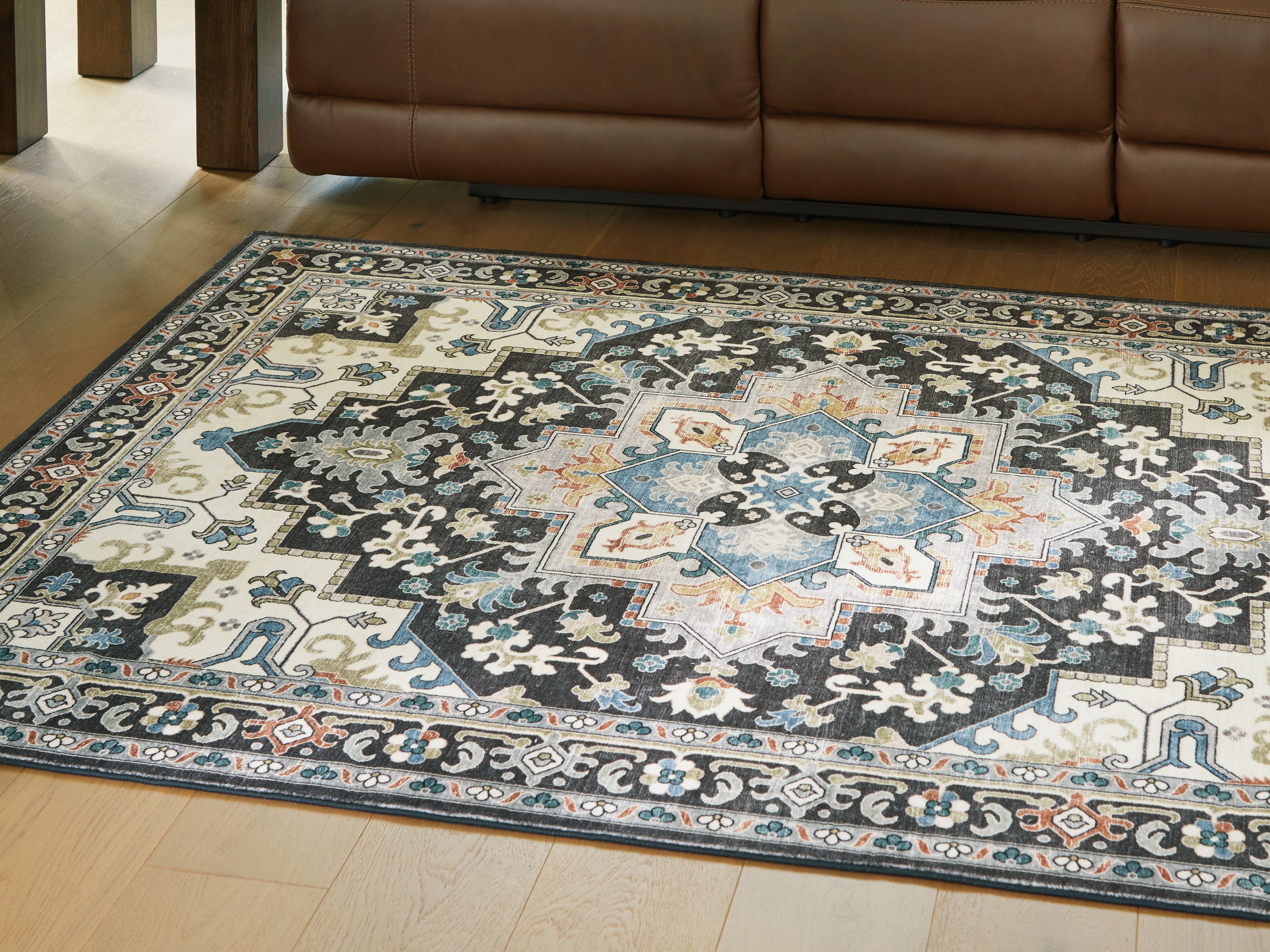 Furniture City Laplace - Ashley Furniture - Leningston Rug - 8' x 10' Washable Rug - R407061