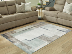 Furniture City Laplace - Ashley Furniture - Larkport Rug - Washable 5' x 7' Area Rug - R407412