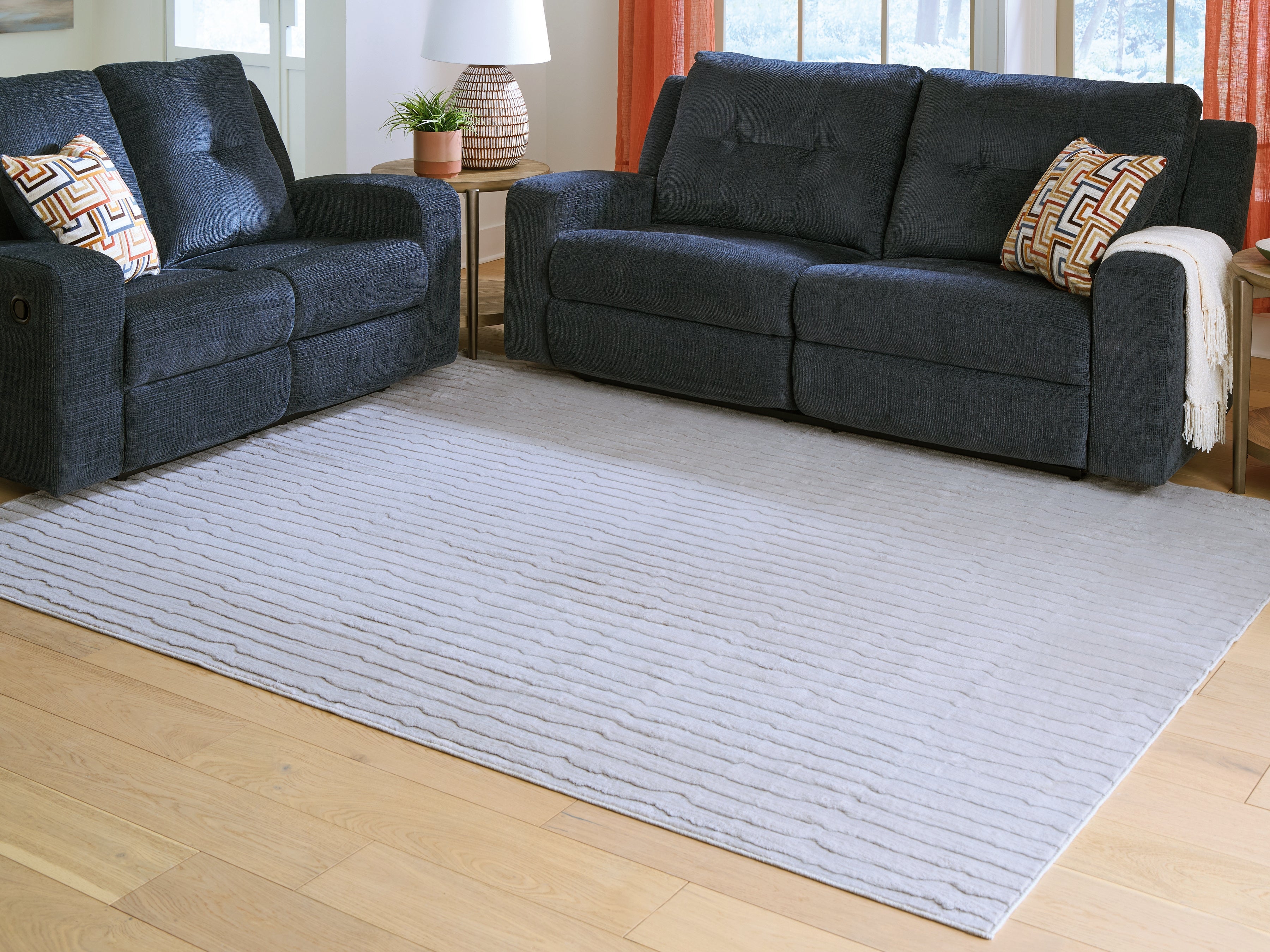 Furniture City Laplace - Ashley Furniture - Worthley Rug - Washable 8' x 10' Area Rug - R407451