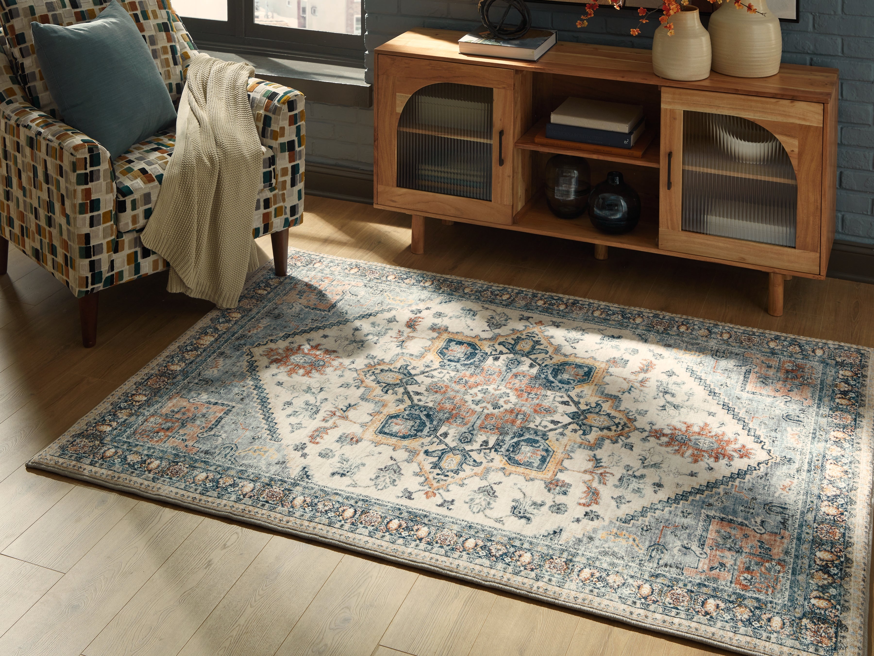 Furniture City Laplace - Ashley Furniture - Wallney Rug - 5' x 7' Area Rug - R407492
