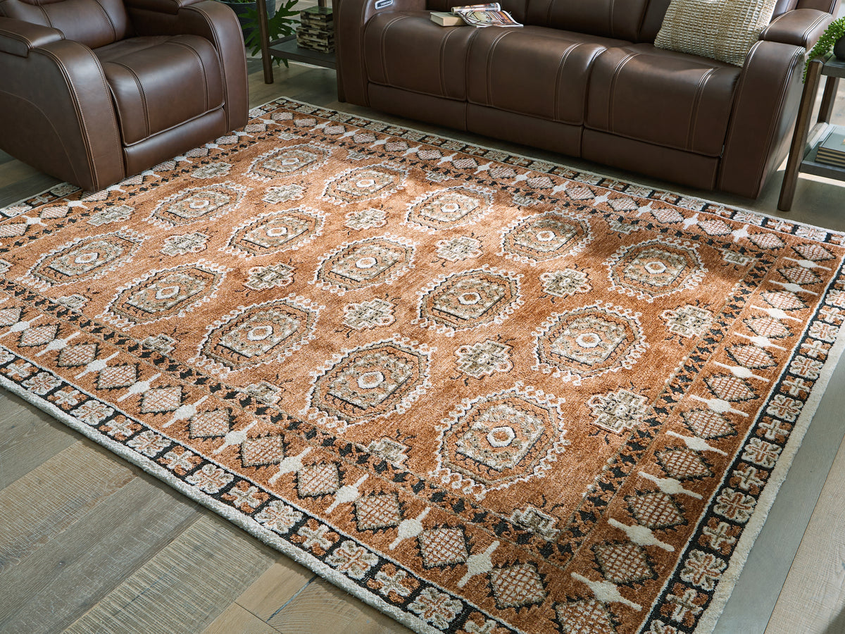 Furniture City Laplace - Ashley Furniture - Qaabiz 7'8" x 10' Area Rug - 7'8" x 10' Area Rug - R407521