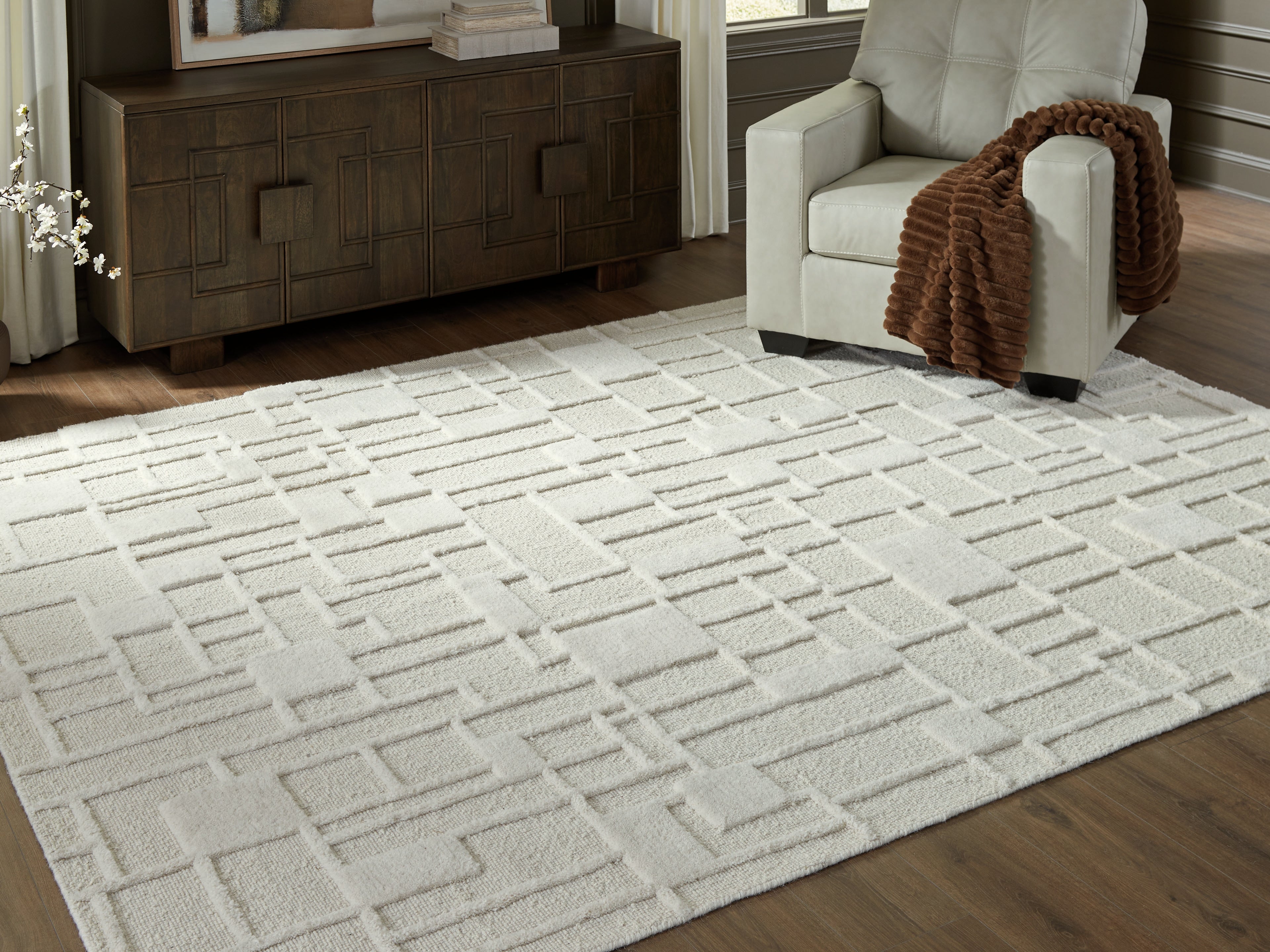Furniture City Laplace - Ashley Furniture - Empriss 7'8" x 10' Area Rug - 7'8" x 10' Area Rug - R407621