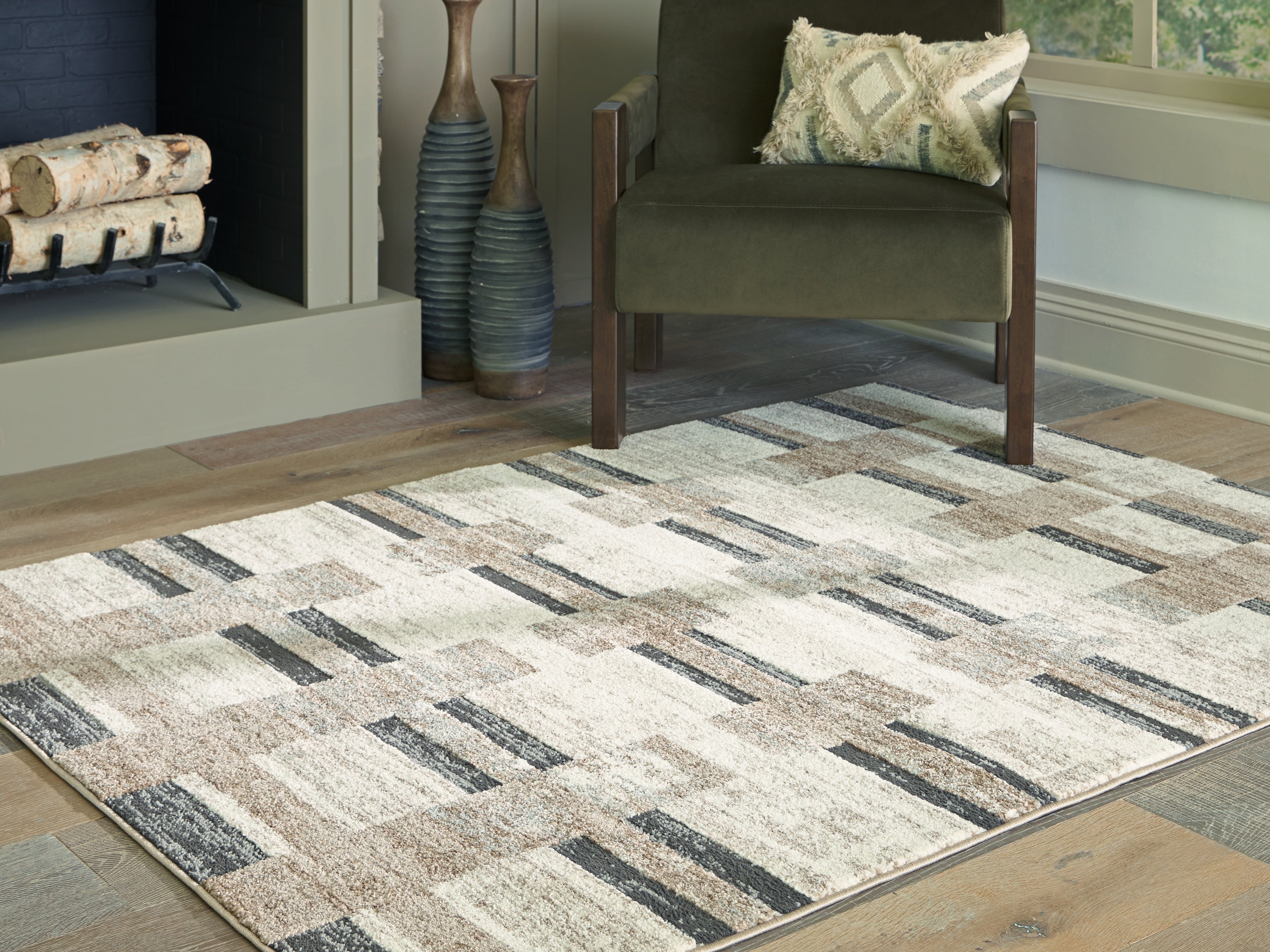 Furniture City Laplace - Ashley Furniture - Alstone 5'3" x 7' Area Rug - 5'3" x 7' Area Rug - R407732