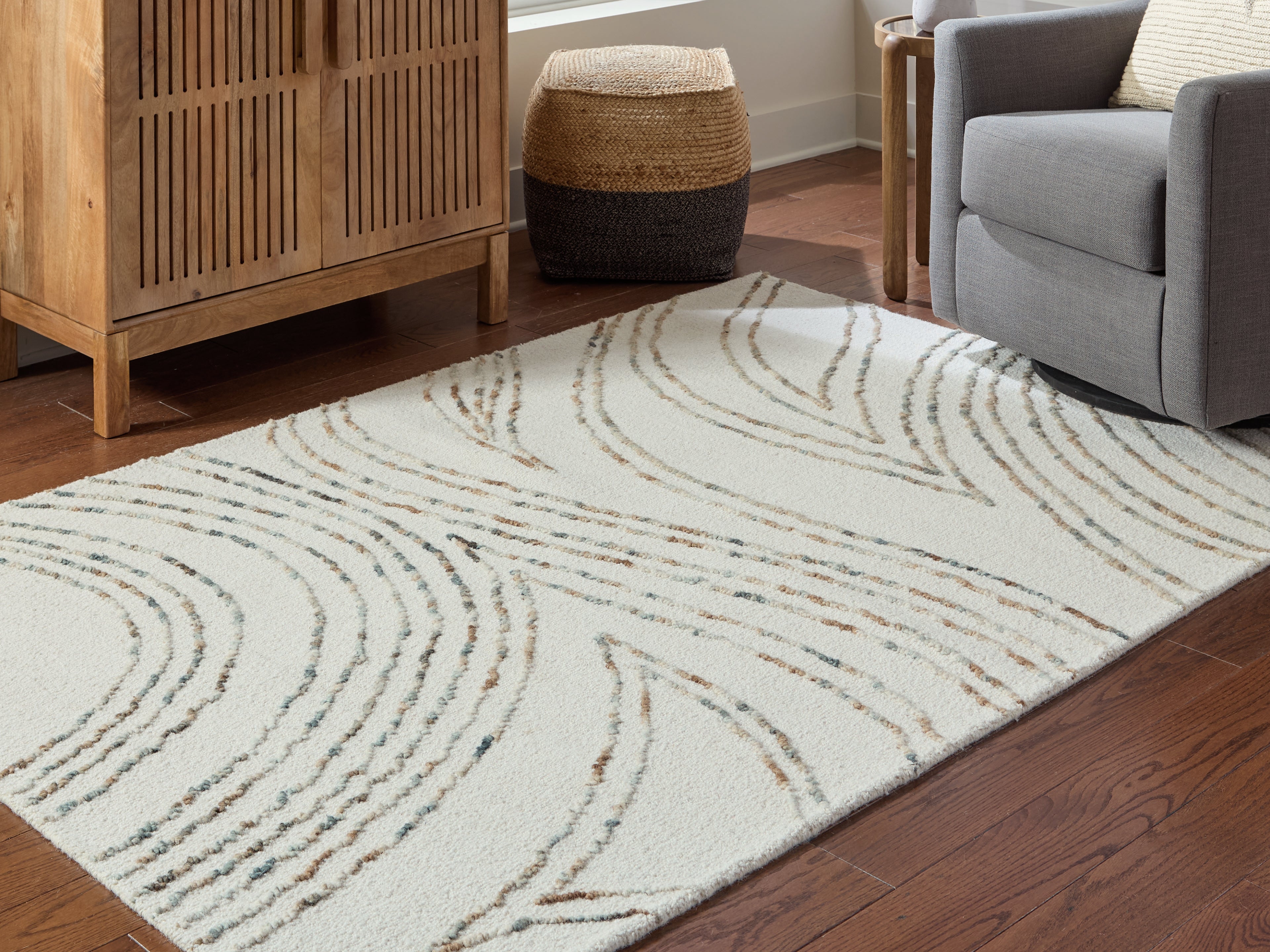 Furniture City Laplace - Ashley Furniture - Deenbury Rug - 5' x 7' Area Rug - R407862
