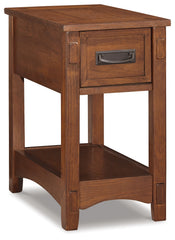 Furniture City Laplace - Ashley Furniture - Breegin Chairside End Table - Chair Side End Table / Brown - T007-319