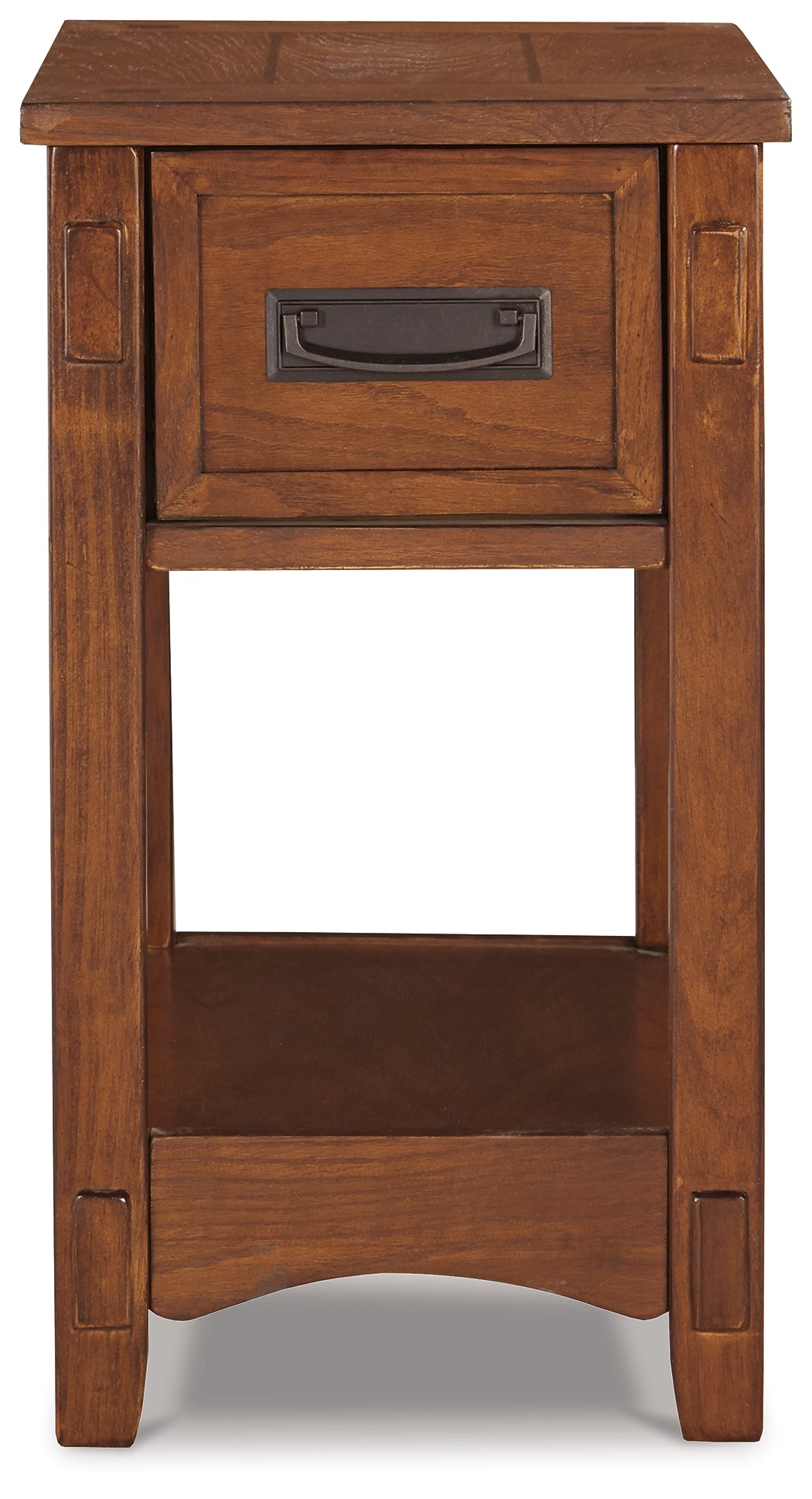 Furniture City Laplace - Ashley Furniture - Breegin Chairside End Table - Chair Side End Table / Brown - T007-319