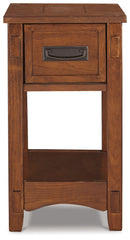 Furniture City Laplace - Ashley Furniture - Breegin Chairside End Table - Chair Side End Table / Brown - T007-319