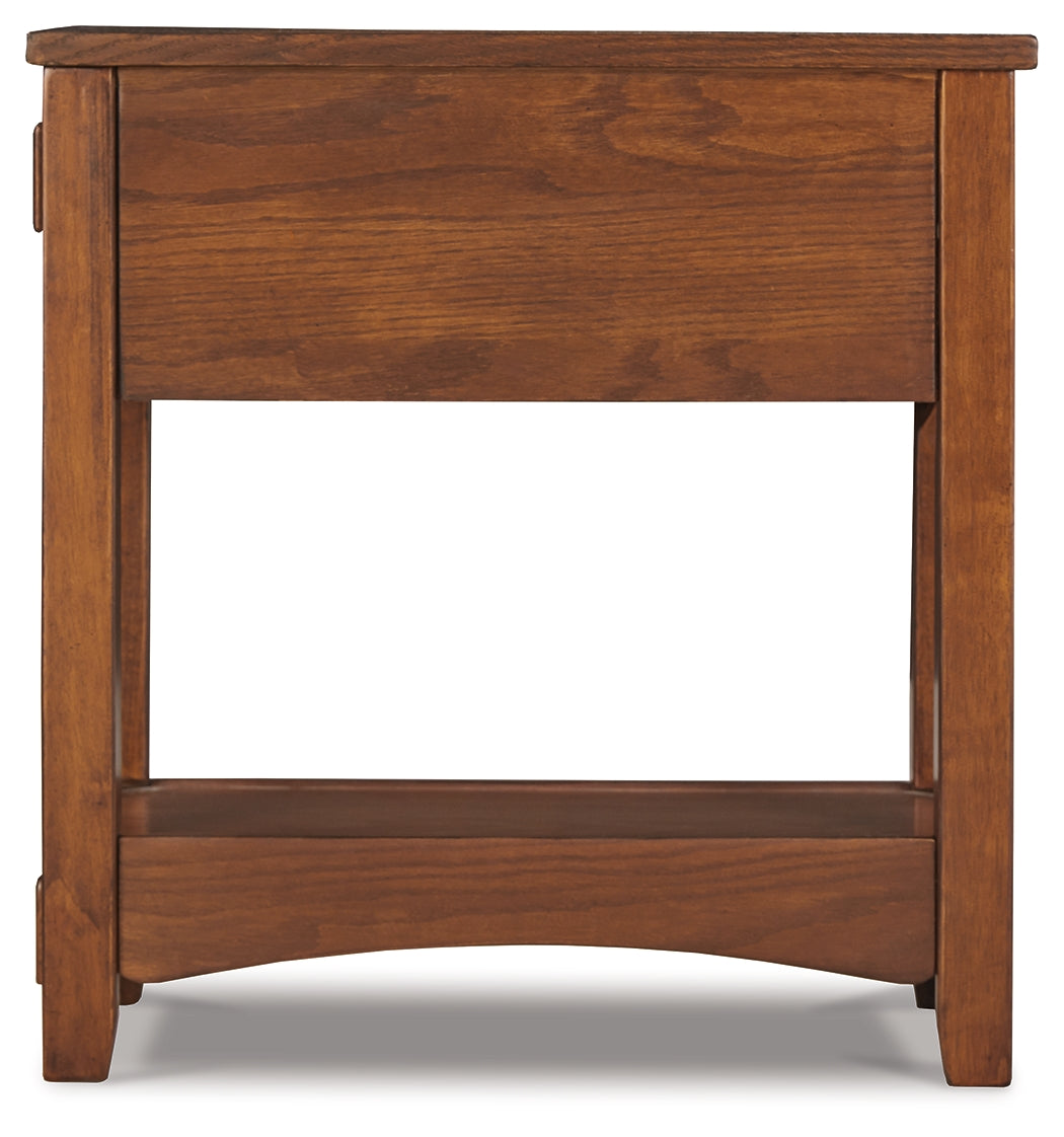Furniture City Laplace - Ashley Furniture - Breegin Chairside End Table - Chair Side End Table - T007-319