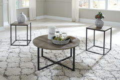 Furniture City Laplace - Ashley Furniture - Wadeworth Table (Set of 3) - Occasional Table Set (3/CN) / Two-tone - T103-213