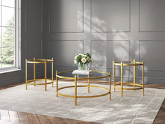 Furniture City Laplace - Ashley Furniture - Pearlox Table (Set of 3) - Occasional Table Set (3/CN) - T173-13
