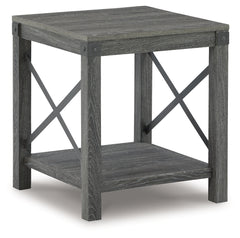 Furniture City Laplace - Ashley Furniture - Freedan End Table - Square End Table / Grayish Brown - T175-2