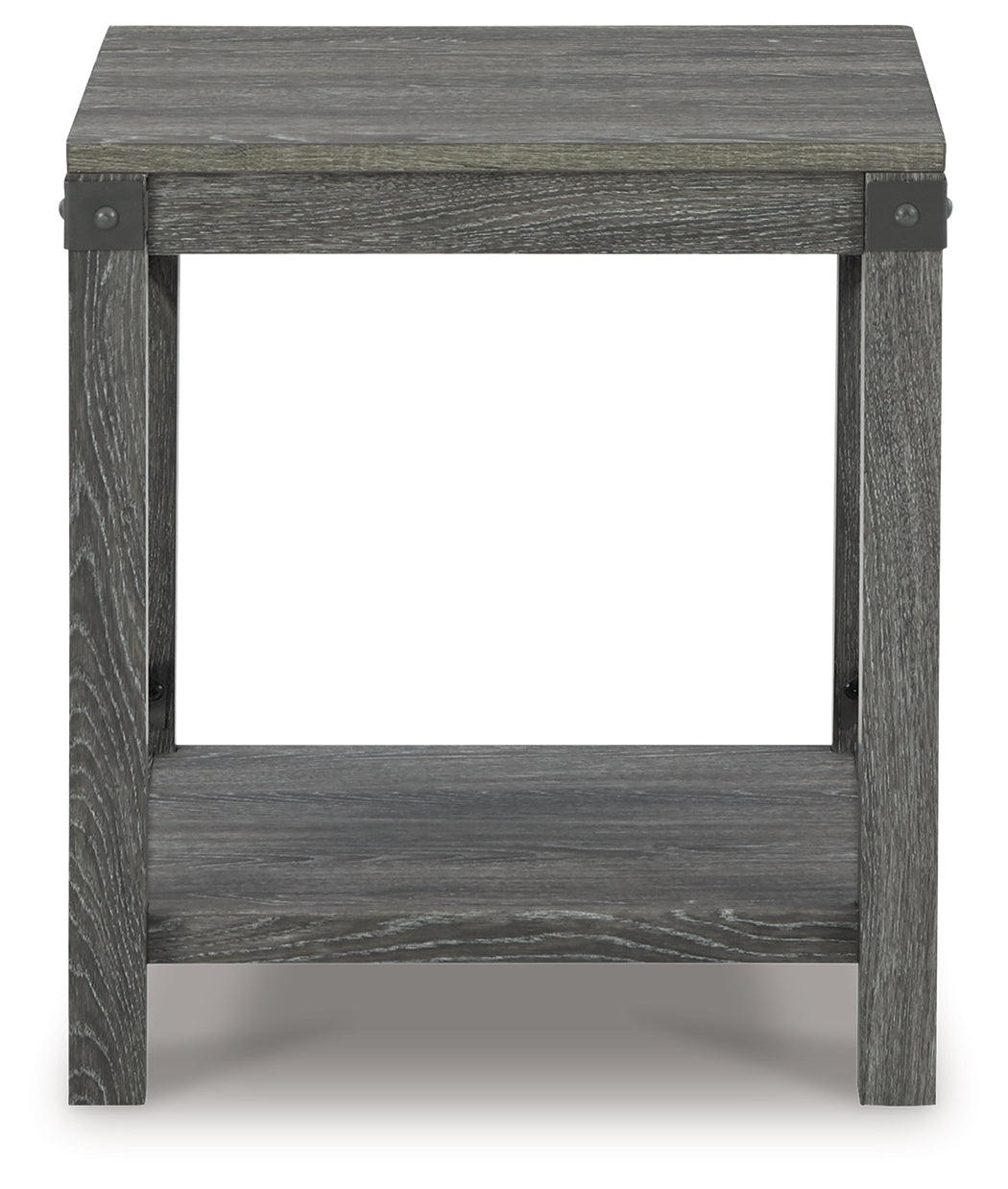 Furniture City Laplace - Ashley Furniture - Freedan End Table - Square End Table / Grayish Brown - T175-2