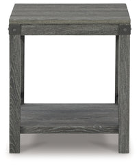 Furniture City Laplace - Ashley Furniture - Freedan End Table - Square End Table / Grayish Brown - T175-2