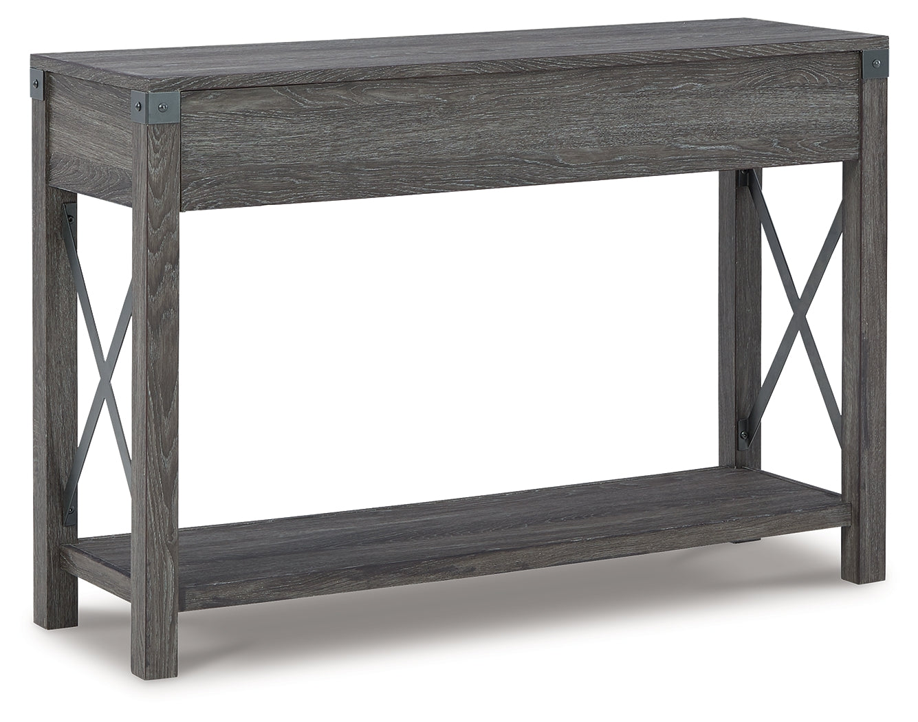 Furniture City Laplace - Ashley Furniture - Freedan Sofa/Console Table - Console Sofa Table / Grayish Brown - T175-4