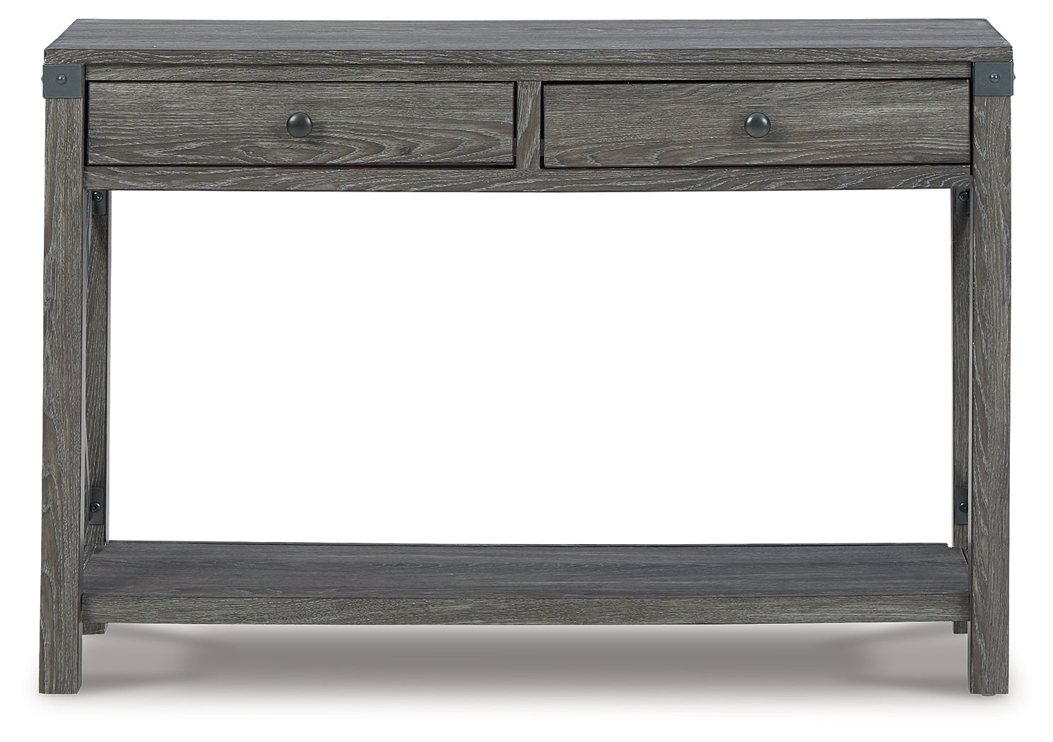 Furniture City Laplace - Ashley Furniture - Freedan Sofa/Console Table - Console Sofa Table / Grayish Brown - T175-4