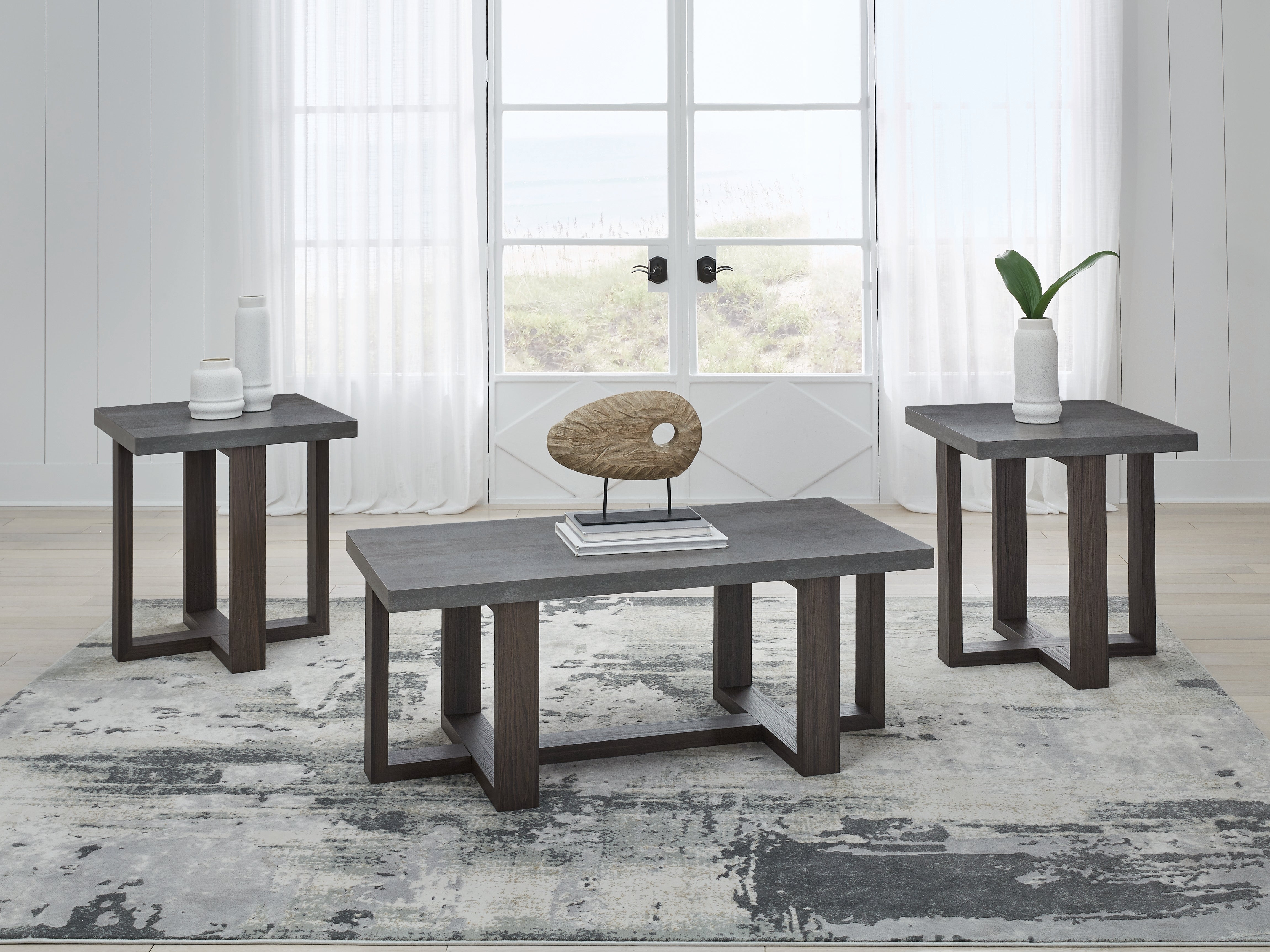 Furniture City Laplace - Ashley Furniture - Dynnford Table (Set of 3) - Occasional Table Set (3/CN) - T216-13
