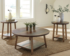 Furniture City Laplace - Ashley Furniture - Raebecki Table (Set of 3) - Occasional Table Set (3/CN) / Multi - T221-13