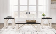 Furniture City Laplace - Ashley Furniture - Dorrinson Table (Set of 3) - Occasional Table Set (3/CN) / Antique White - T236-13