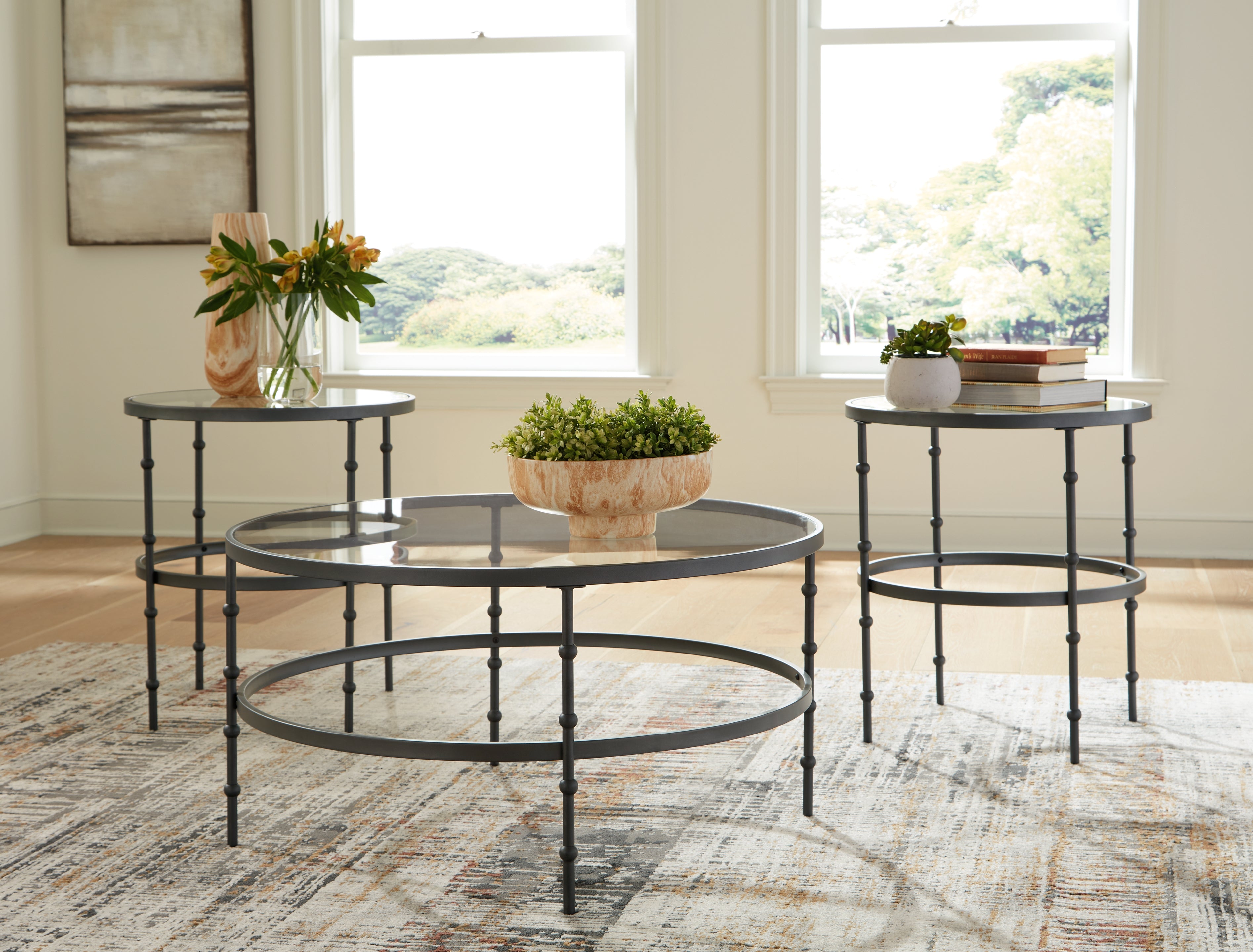Furniture City Laplace - Ashley Furniture - Kellyco Table (Set of 3) - Occasional Table Set (3/CN) - T246-13