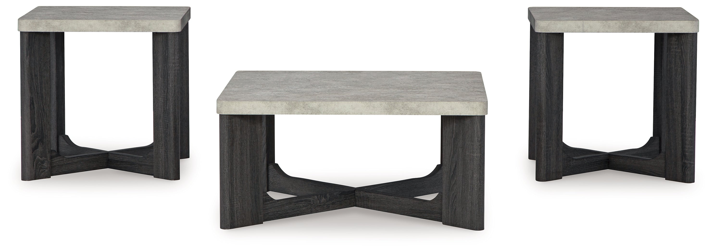 Furniture City Laplace - Ashley Furniture - Sharstorm Table (Set of 3) - Occasional Table Set (3/CN) - T251-13