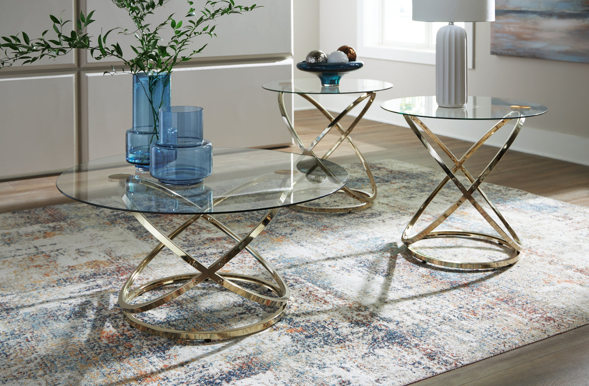 Furniture City Laplace - Ashley Furniture - Crimonti Table (Set of 3) - Occasional Table Set (3/CN) - T273-13