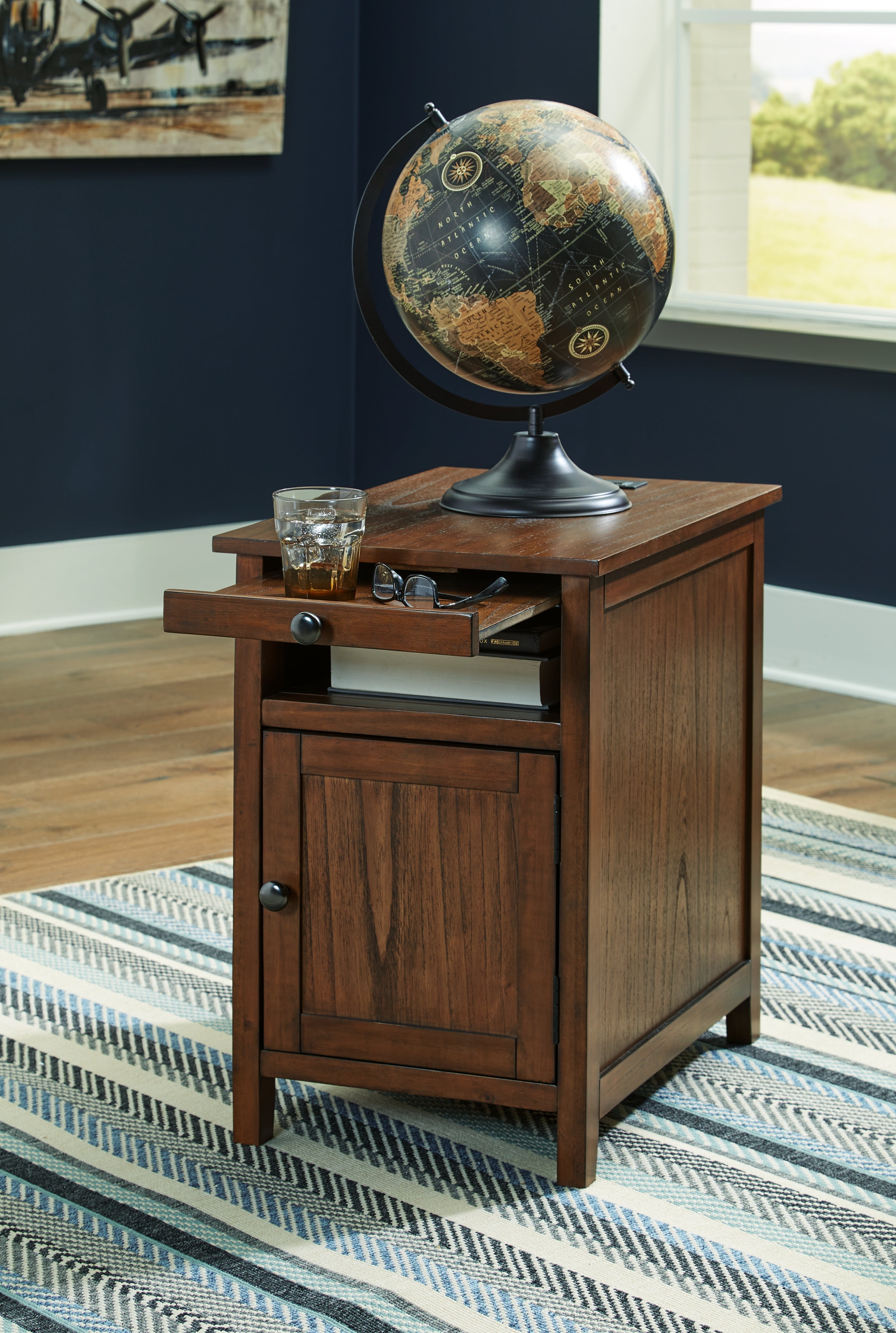 Furniture City Laplace - Ashley Furniture - Treytown Chairside End Table - Chair Side End Table - T300-117