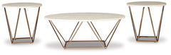 Furniture City Laplace - Ashley Furniture - Tarica Table (Set of 3) - Occasional Table Set (3/CN) / Two-tone - T385-13
