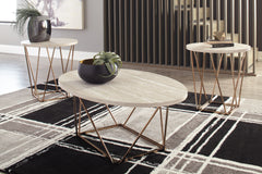 Furniture City Laplace - Ashley Furniture - Tarica Table (Set of 3) - Occasional Table Set (3/CN) / Two-tone - T385-13