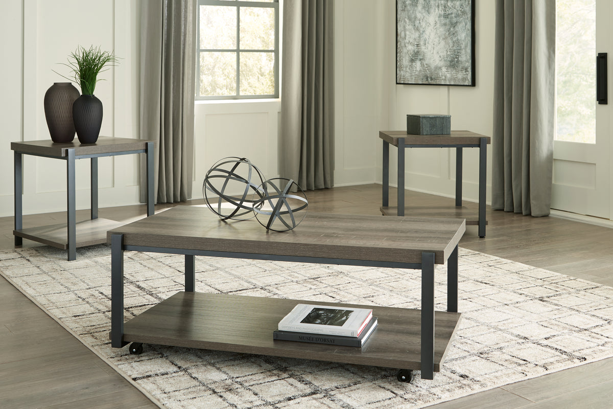 Furniture City Laplace - Ashley Furniture - Wilmaden Table (Set of 3) - Occasional Table Set (3/CN) - T393-13