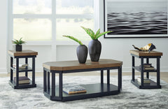 Furniture City Laplace - Ashley Furniture - Landocken Table (Set of 3) - Occasional Table Set (3/CN) - T402-13