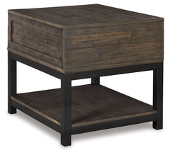 Furniture City Laplace - Ashley Furniture - Johurst End Table - Rectangular End Table / Grayish Brown - T444-3