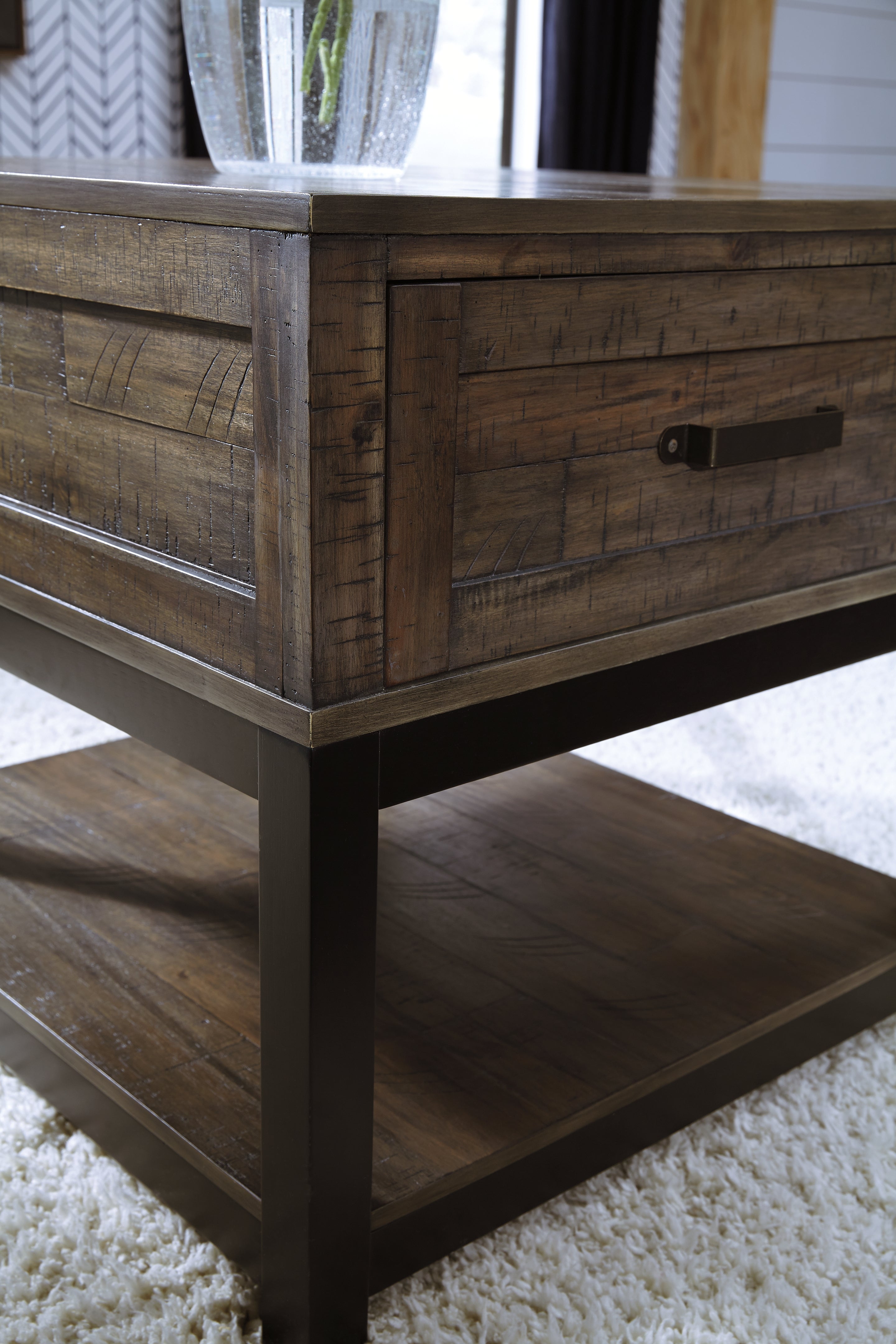 Furniture City Laplace - Ashley Furniture - Johurst End Table - Rectangular End Table - T444-3